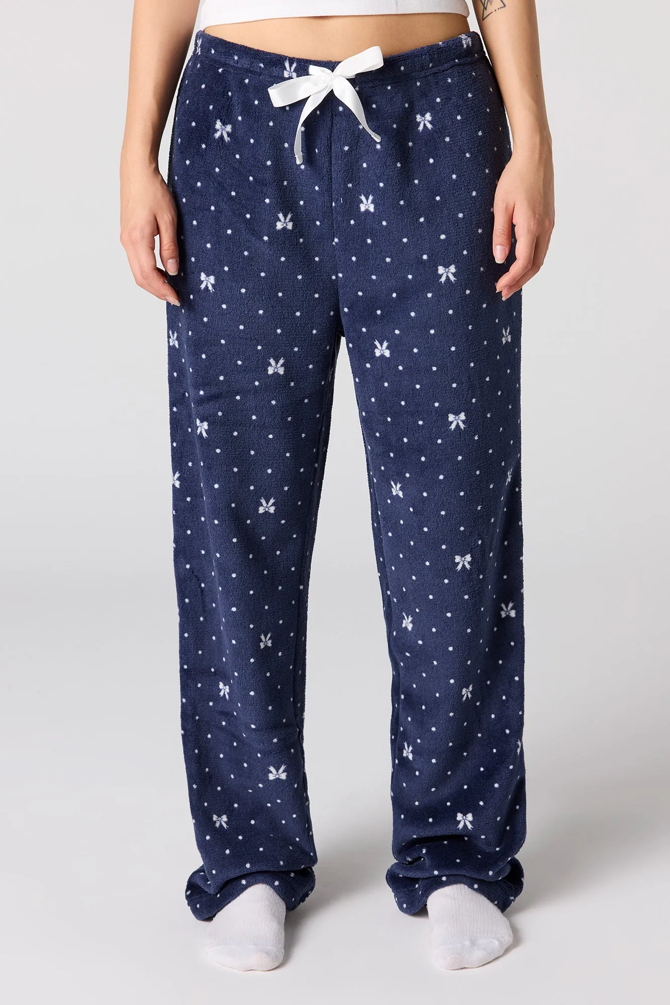 Plush Printed Pajama Pant sold by Urban Planet product image thumbnail 2