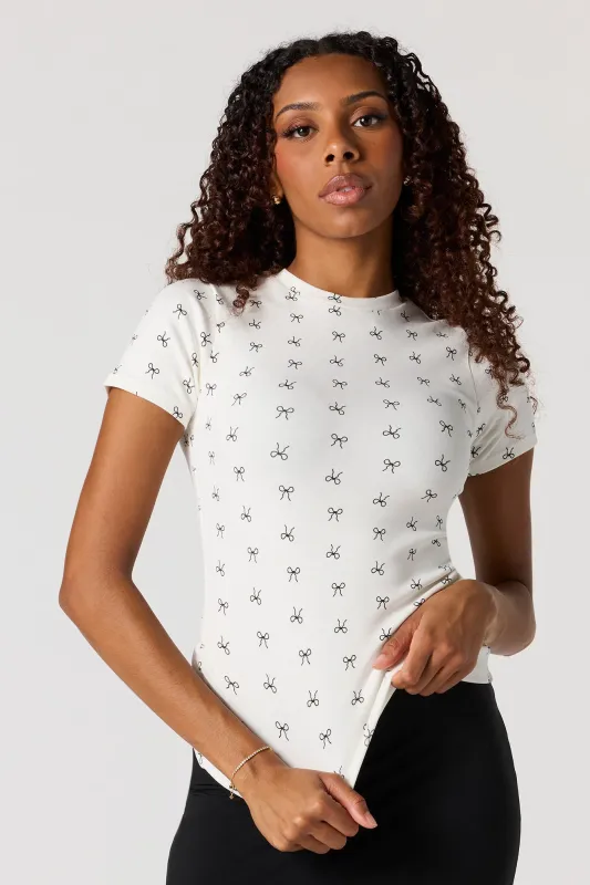 Ribbed T-Shirt sold by Urban Planet