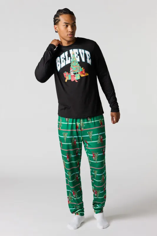 Mens Fammy Jammies Gift Elf on the Shelf Pajama Set sold by Urban Planet