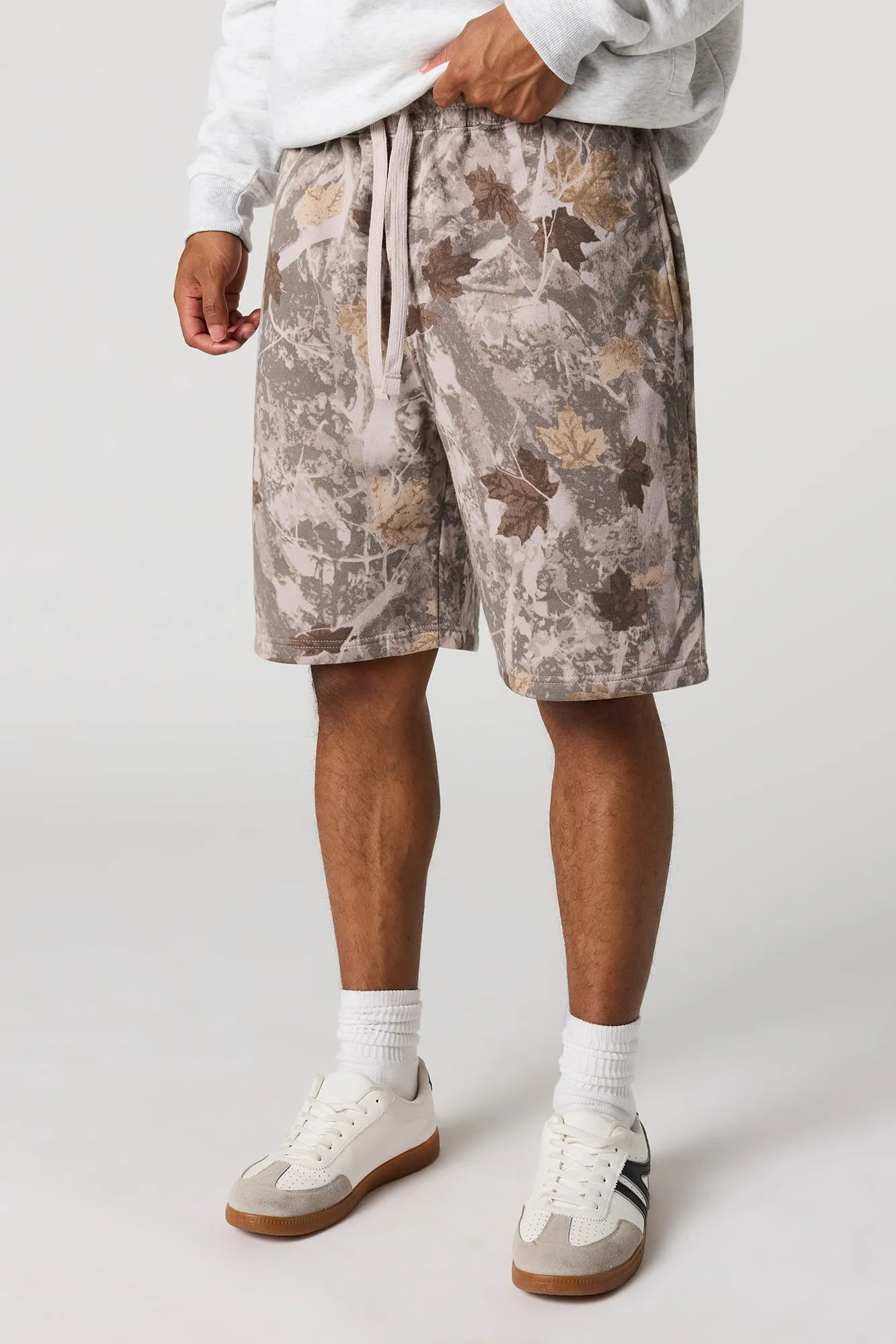 Fleece Drawstring Short sold by Urban Planet