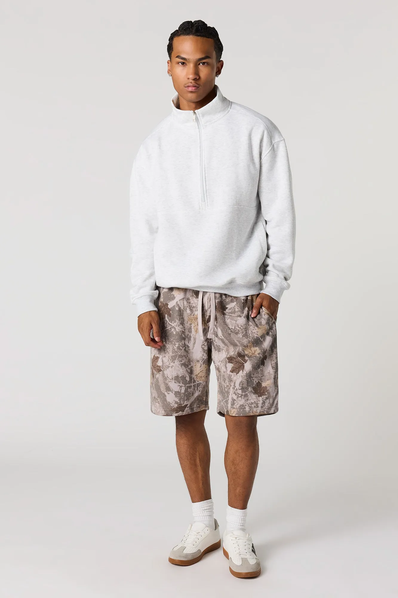 Fleece Drawstring Short sold by Urban Planet product image thumbnail 2