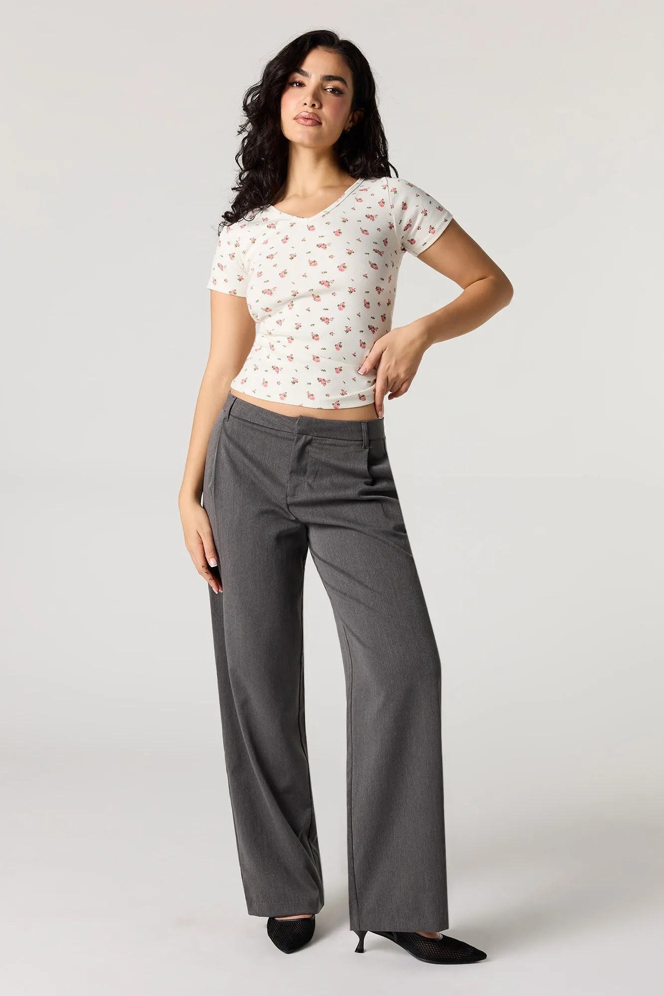 V-Neck T-Shirt sold by Urban Planet product image thumbnail 3