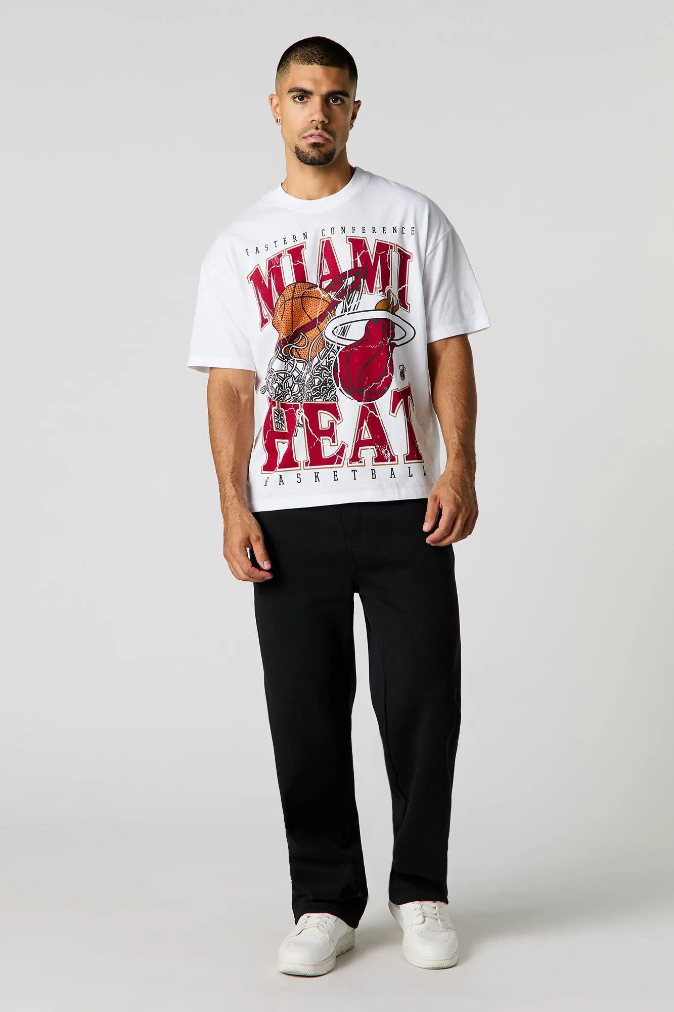 Miami Heat Graphic T-Shirt sold by Urban Planet product image thumbnail 3