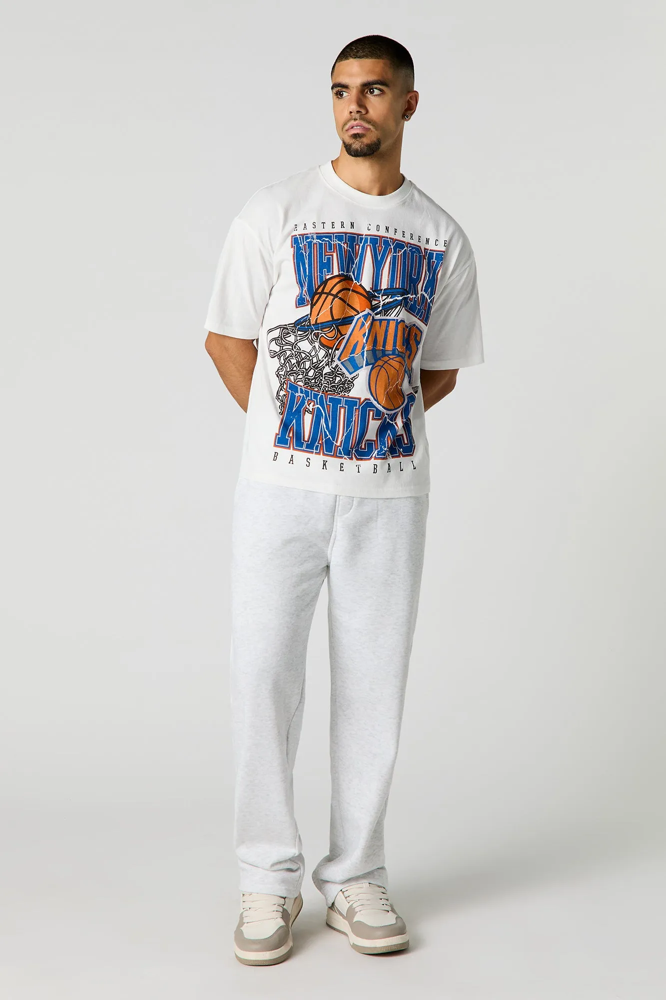 New York Knicks Graphic T-Shirt sold by Urban Planet product image thumbnail 3