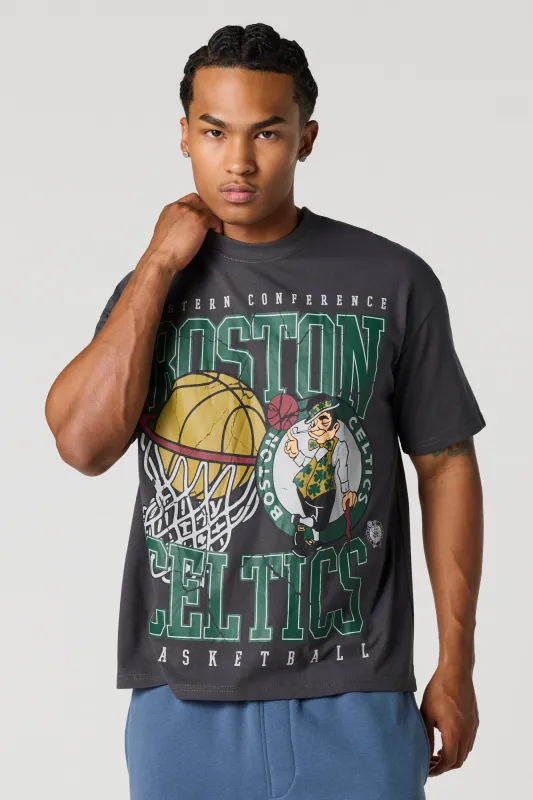 Boston Celtics Relaxed Graphic T-Shirt sold by Urban Planet