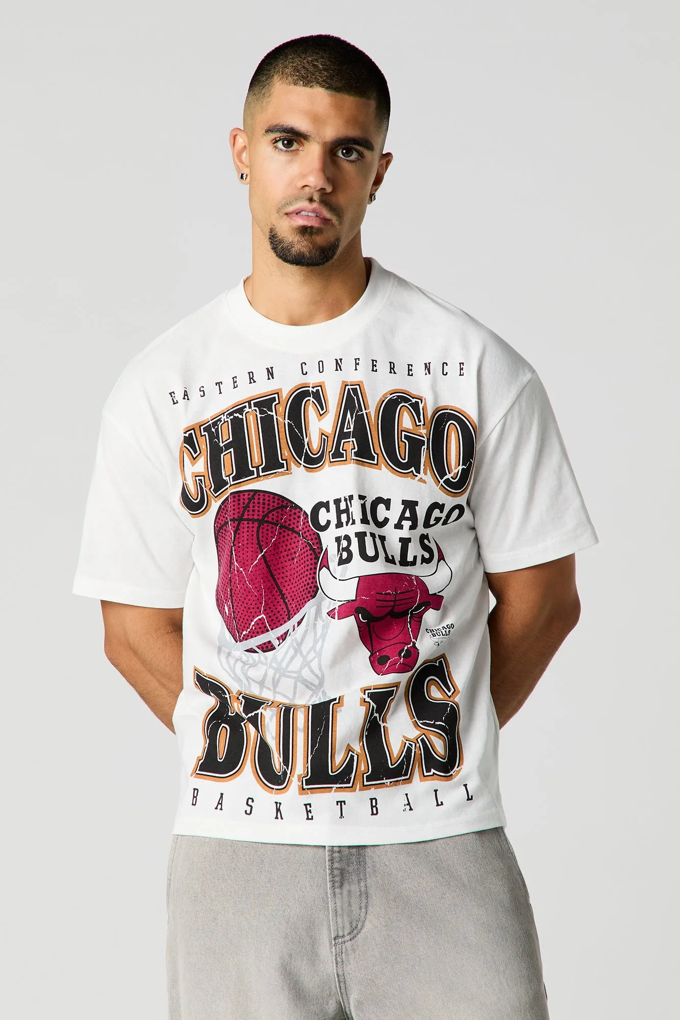 Chicago Bulls Raiders Graphic T-Shirt sold by Urban Planet