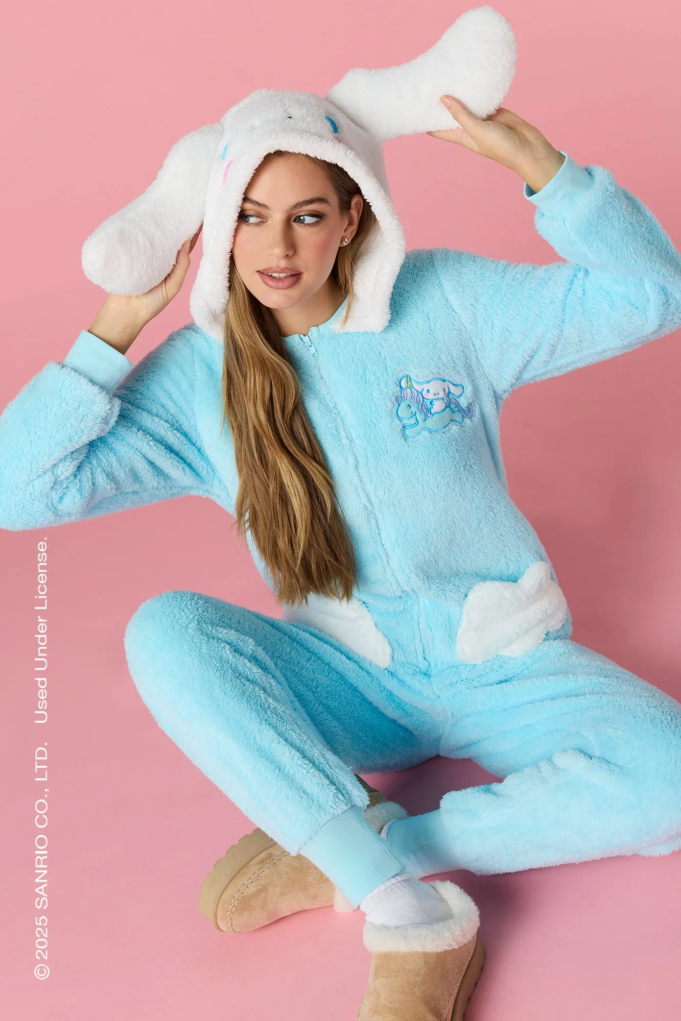 Cinnamoroll™ 3D Sherpa Onesie sold by Urban Planet
