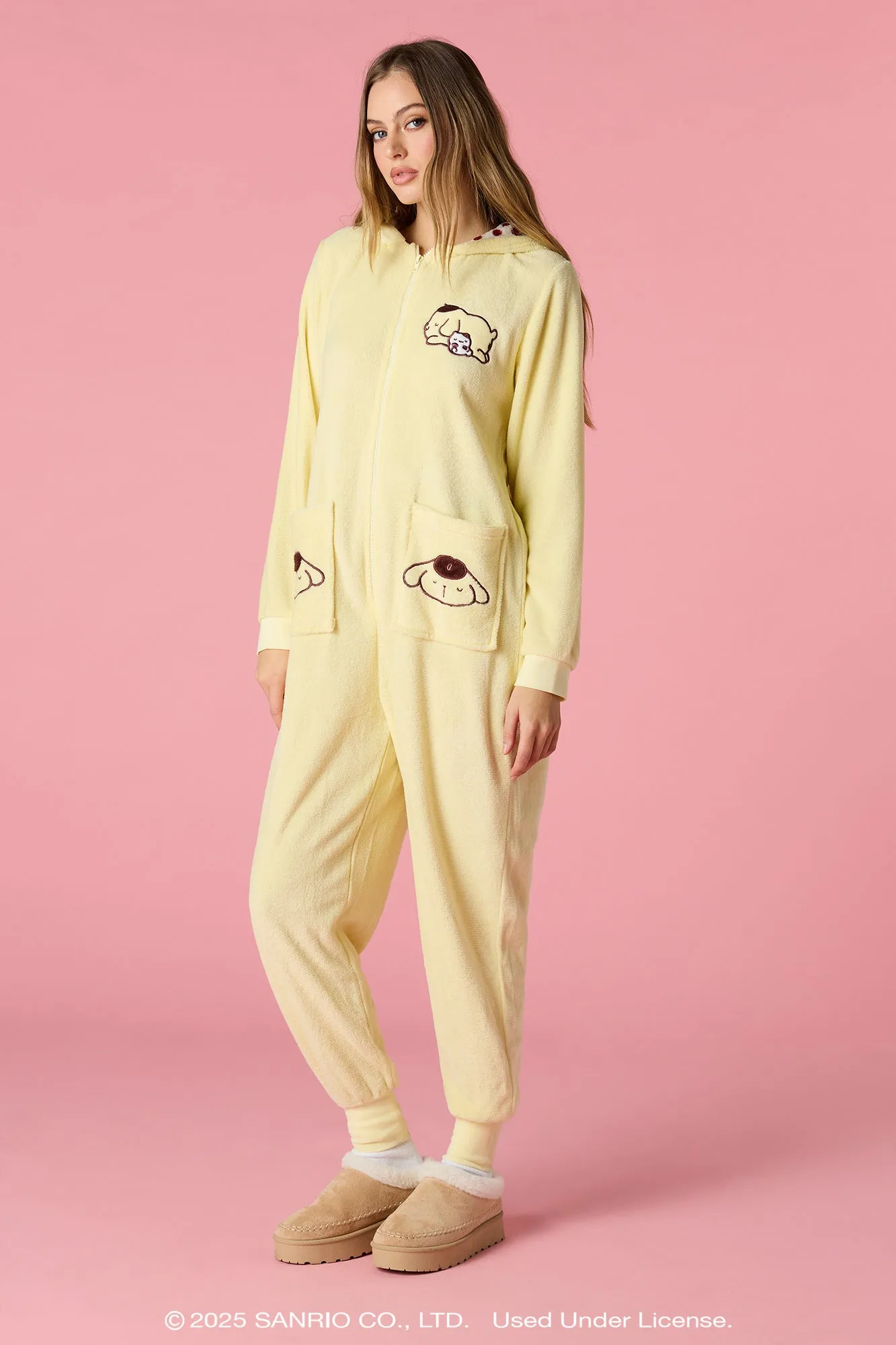 Pompompurin™ 3D Sherpa Onesie sold by Urban Planet product image thumbnail 2