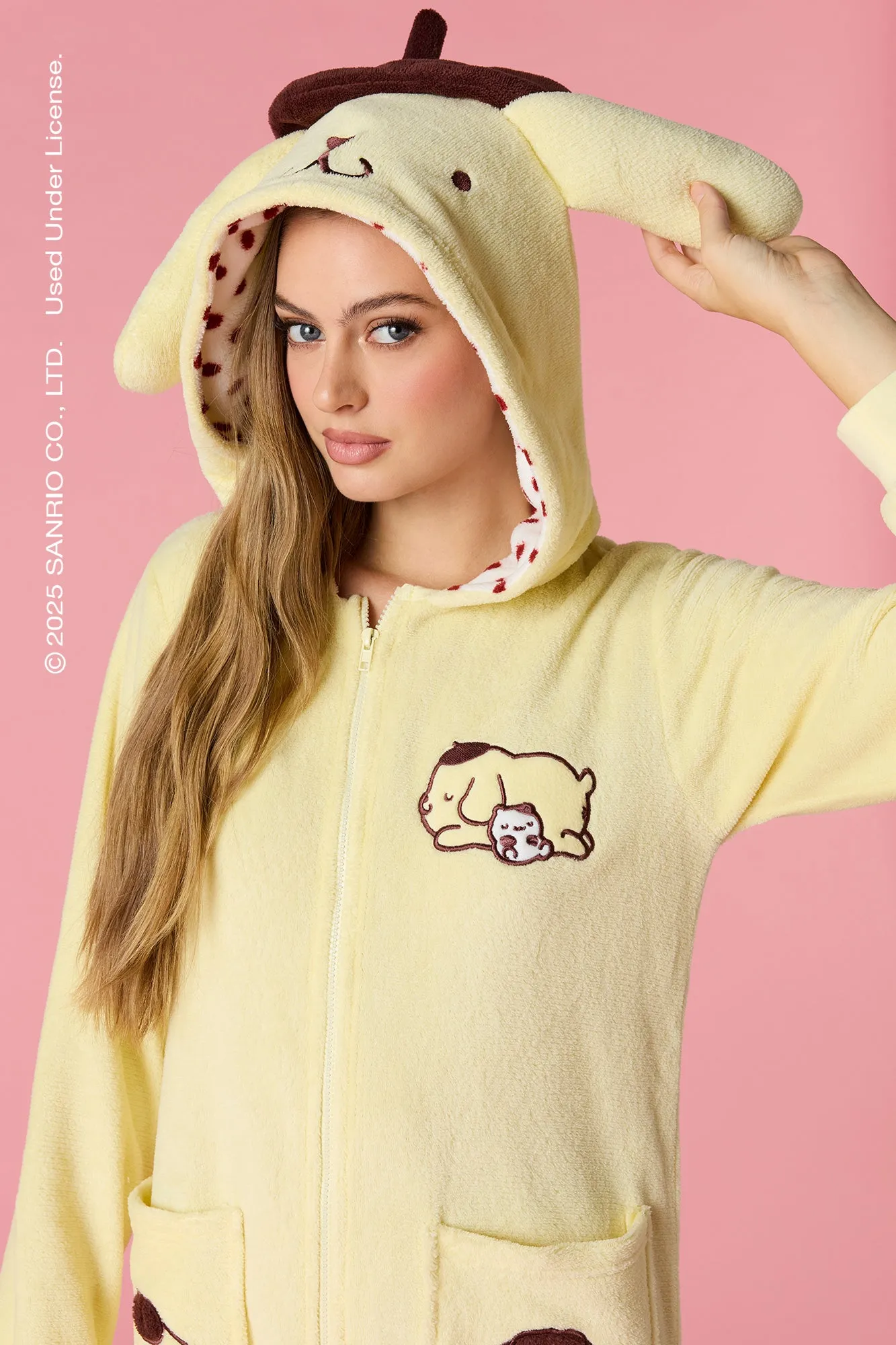 Pompompurin™ 3D Sherpa Onesie sold by Urban Planet