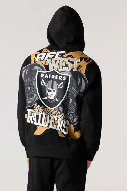 Las Vegas Raiders Football Graphic Fleece Hoodie sold by Urban Planet