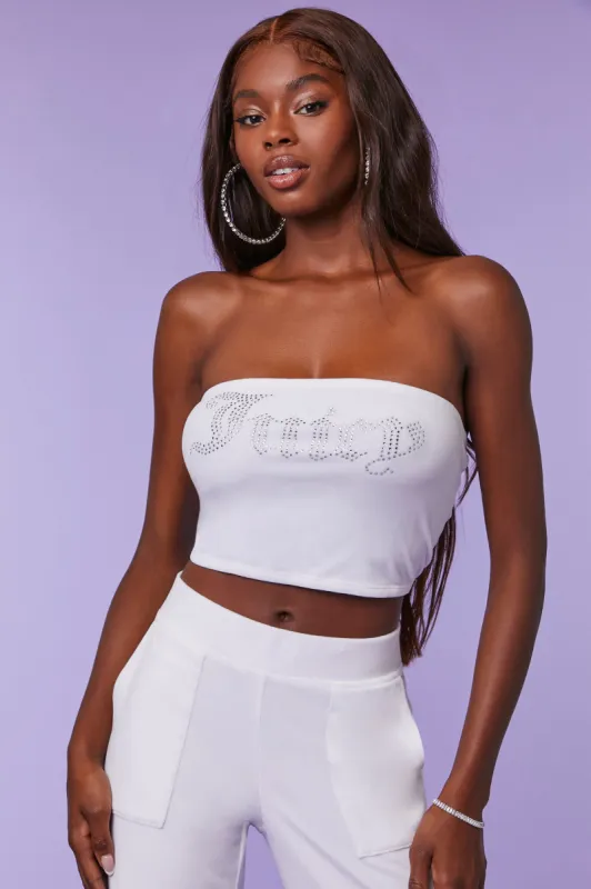 Juicy Couture Velour Tube Top sold by Urban Planet