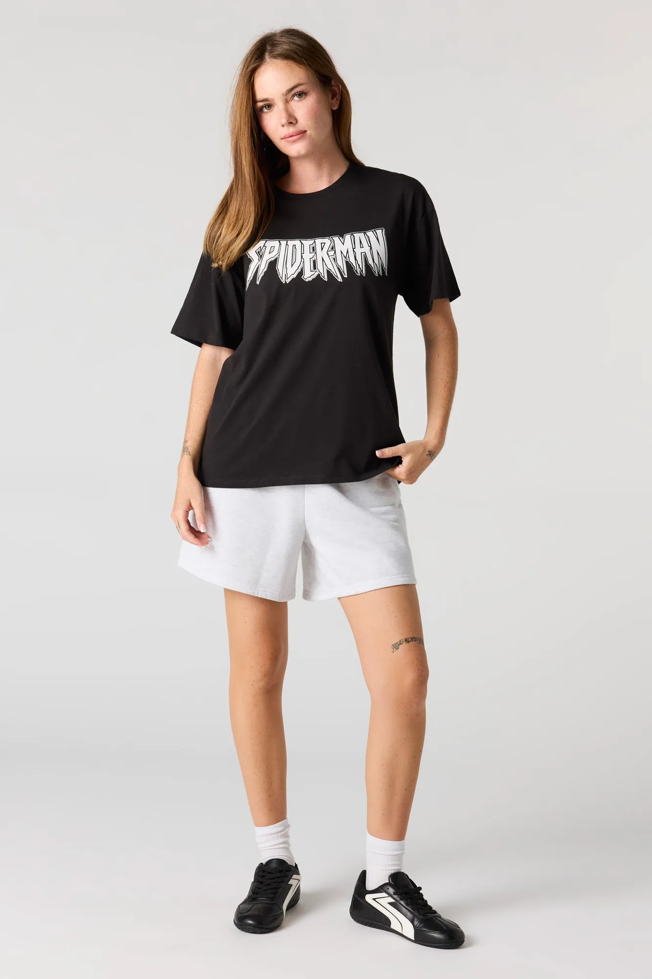 Spiderman Graphic Boyfriend T-Shirt sold by Urban Planet product image thumbnail 3