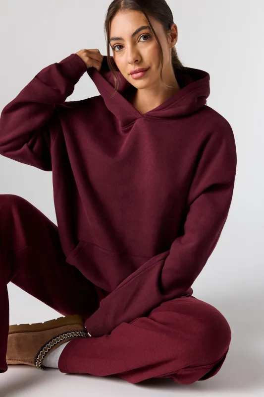 Luxe Fleece Boxy Hoodie sold by Urban Planet