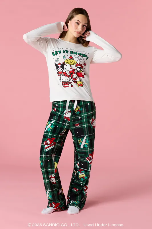 Hello Kitty® and Friends Womens Christmas Pajama Set sold by Urban Planet