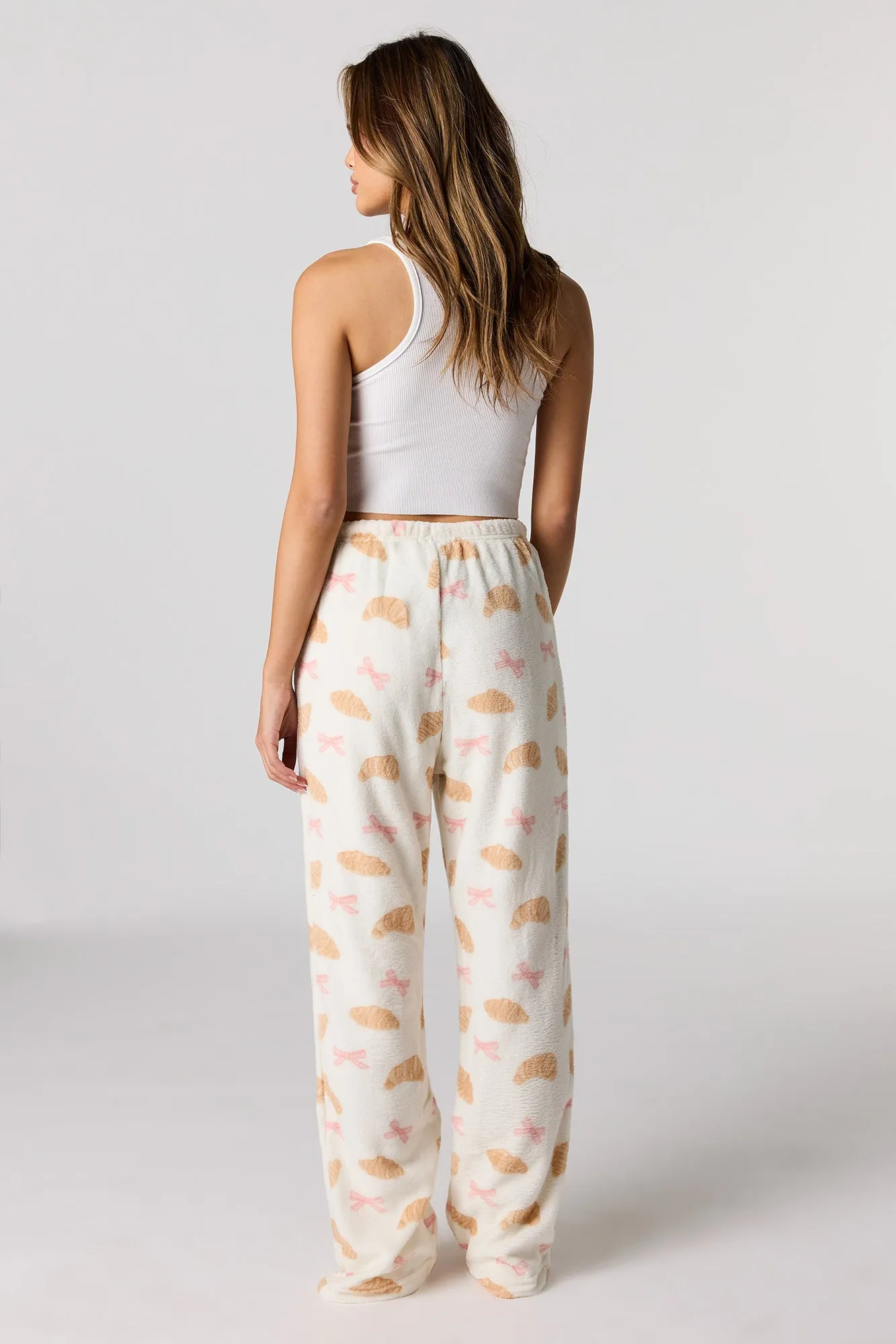 Print Plush Pajama Pant sold by Urban Planet product image thumbnail 3