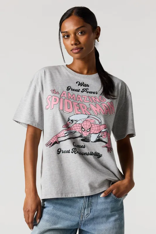 Spiderman Graphic Boyfriend T-Shirt sold by Urban Planet