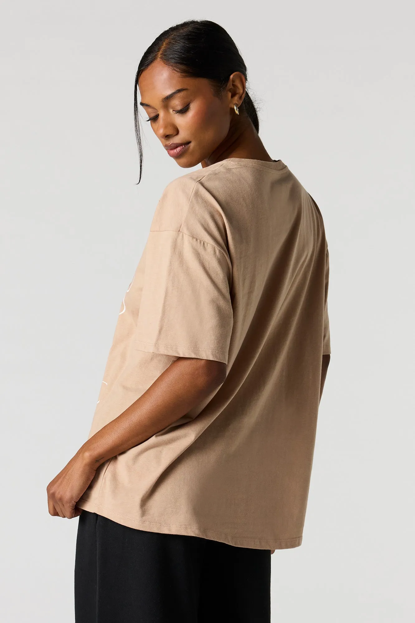 Winnie The Pooh Graphic Boyfriend T-Shirt sold by Urban Planet product image thumbnail 2