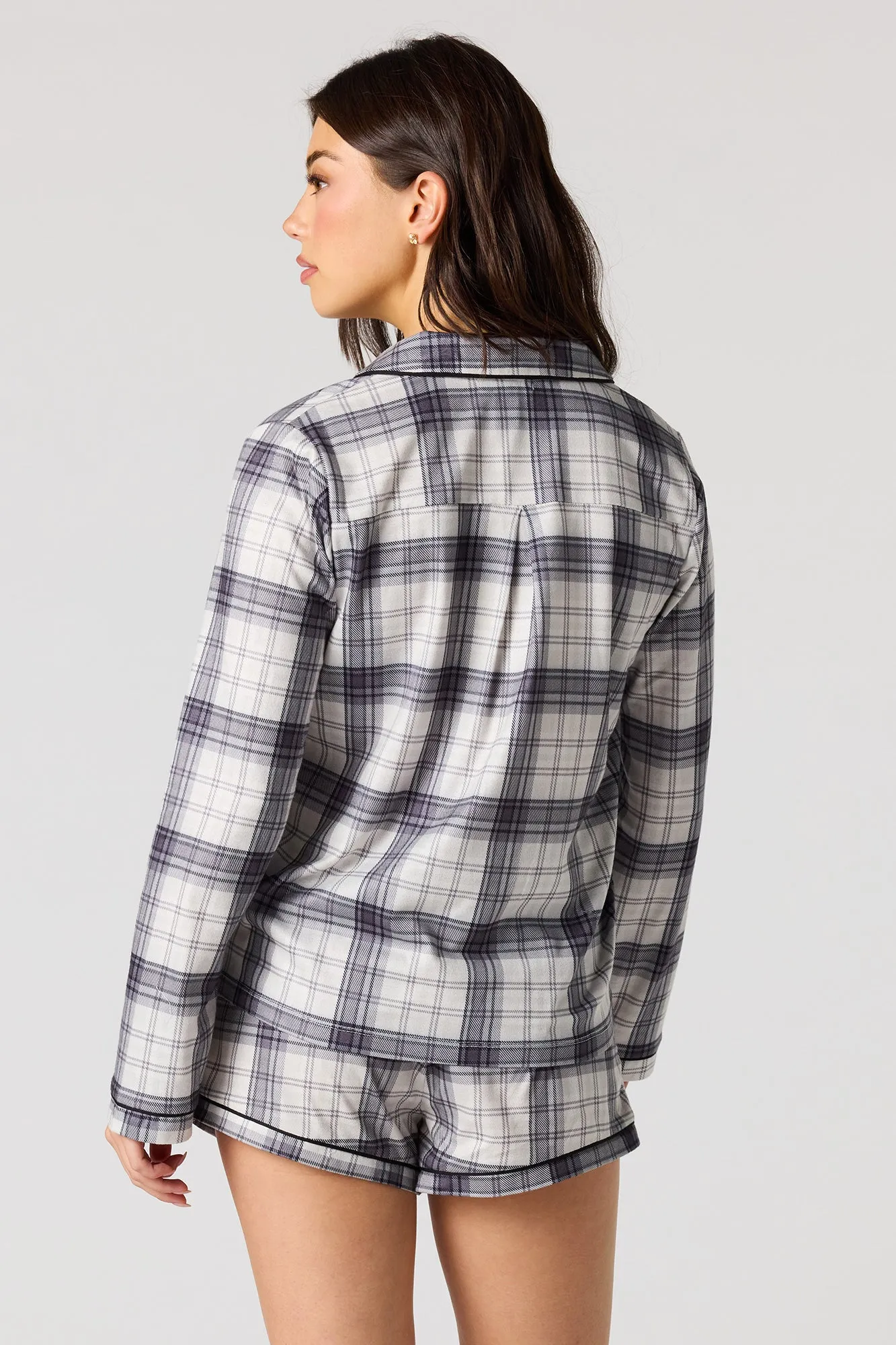 Flannel Pajama Short sold by Urban Planet product image thumbnail 5