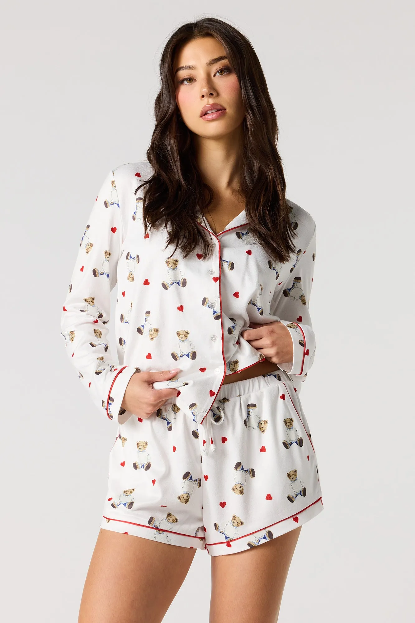 Flannel Pajama Short sold by Urban Planet