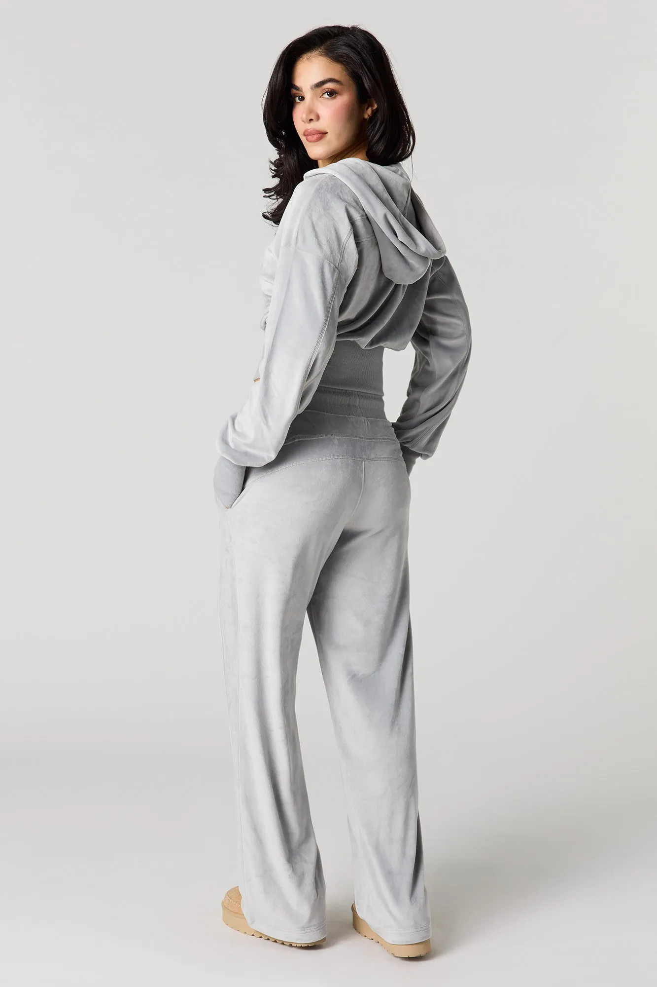 Velour Sweatpant sold by Urban Planet product image thumbnail 3