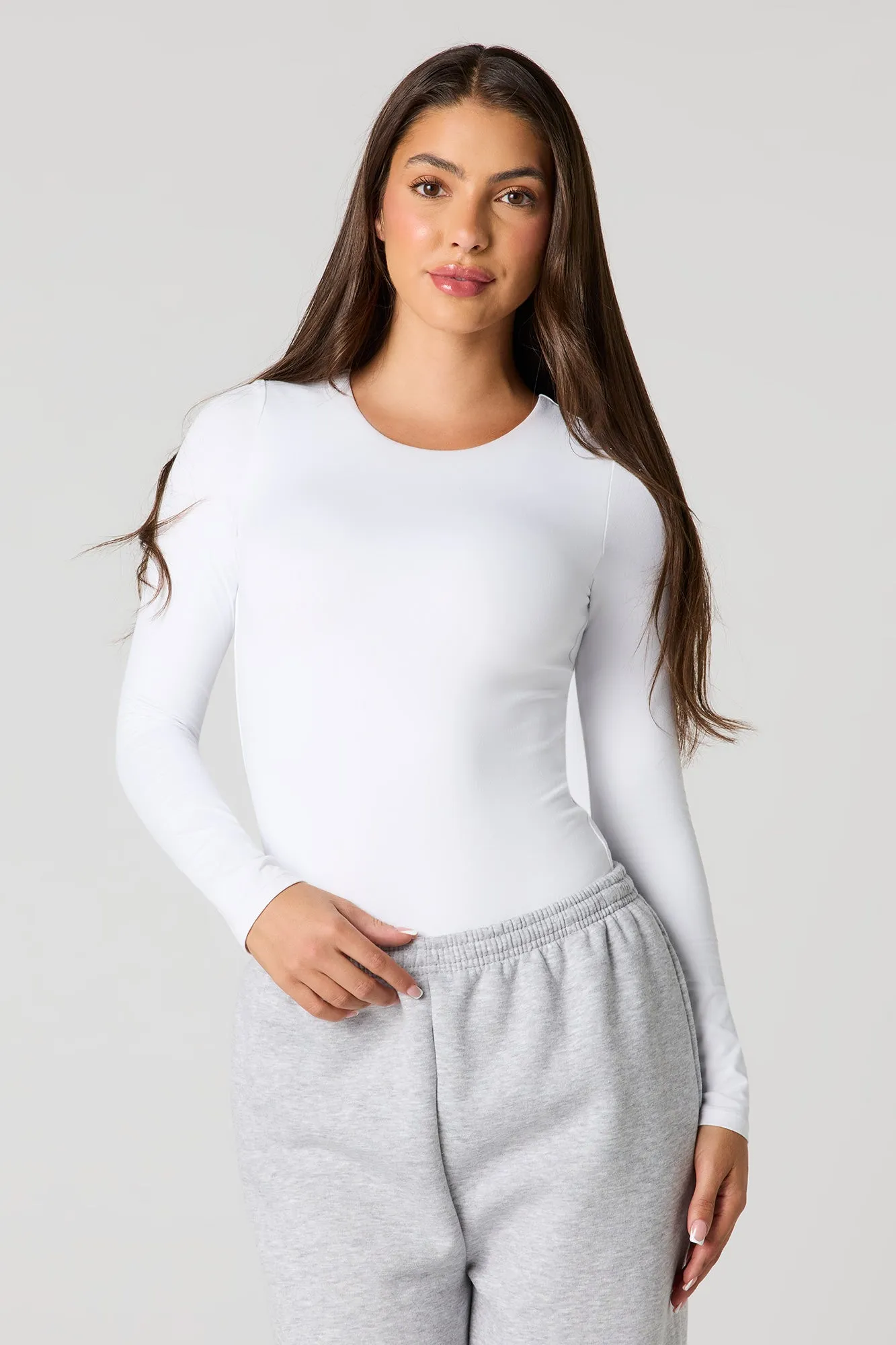 Contour Long Sleeve Bodysuit sold by Urban Planet