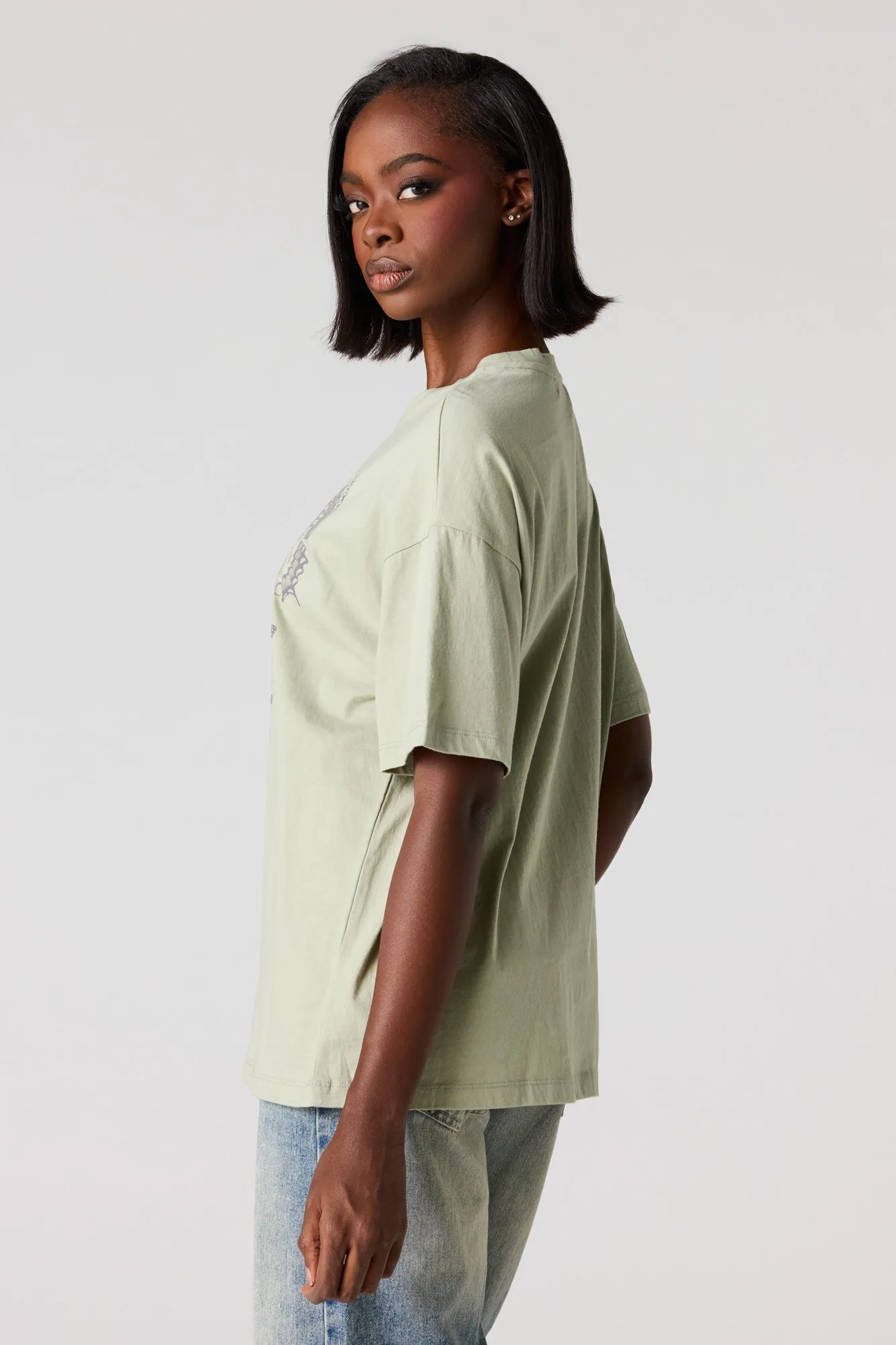 Oversized Mystic Graphic T-Shirt sold by Urban Planet product image thumbnail 2