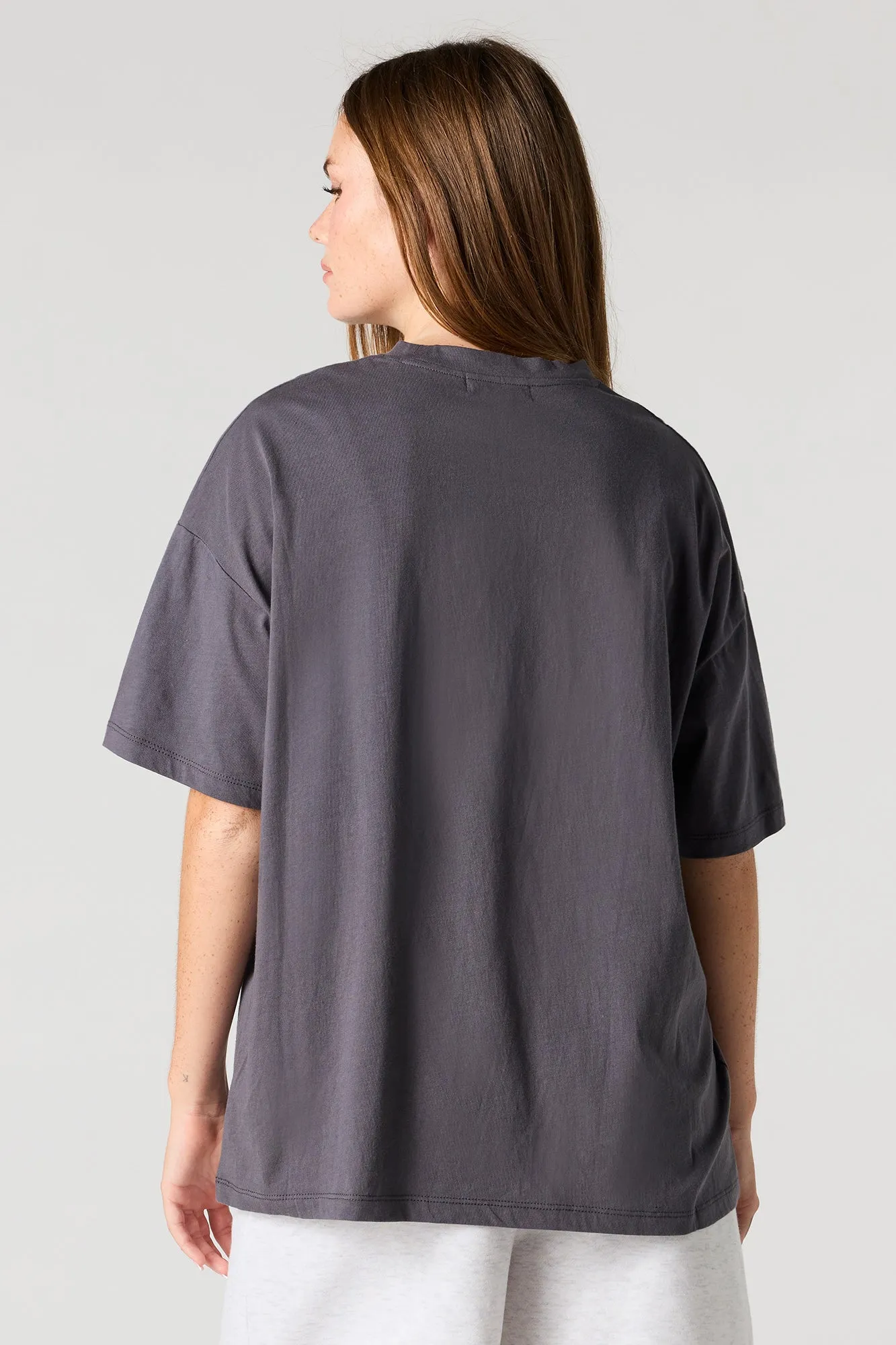 Graphic Oversized Boyfriend T-Shirt sold by Urban Planet product image thumbnail 2