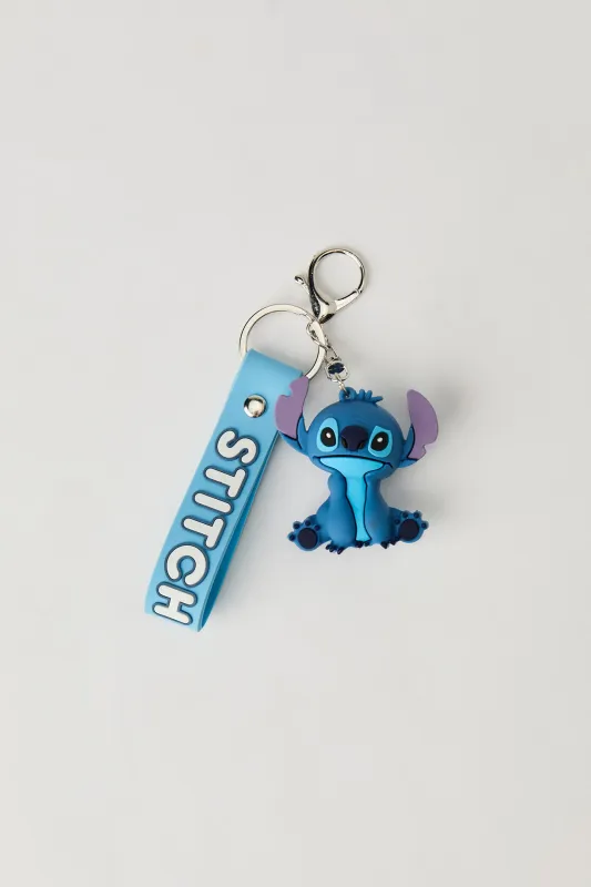 Stitch Rubber Keychain sold by Urban Planet