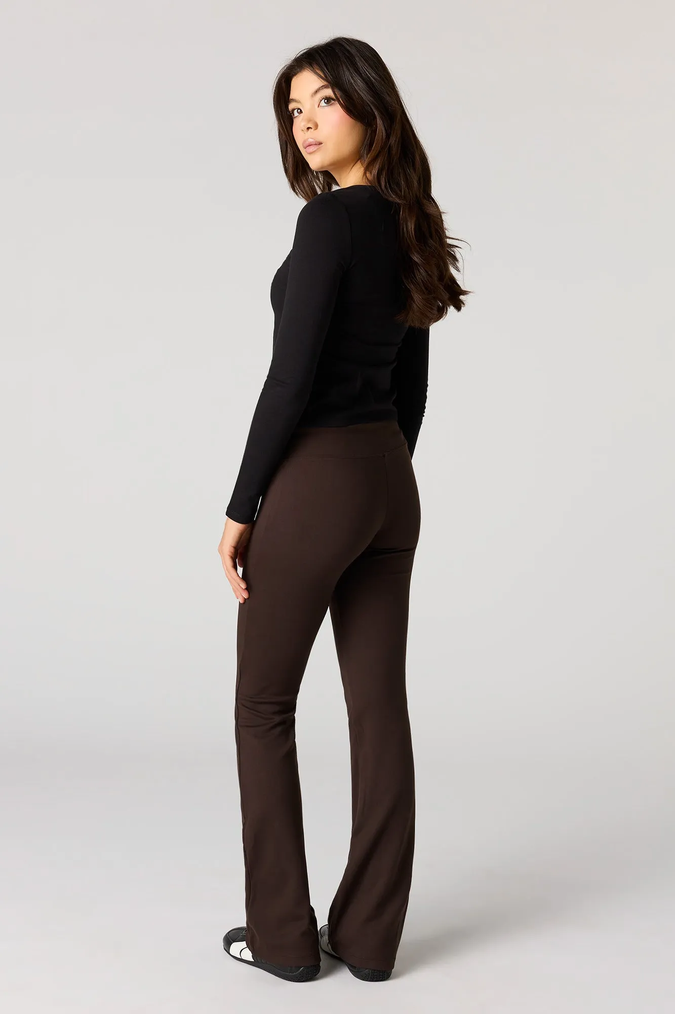 Wide Waist Flare Legging sold by Urban Planet product image thumbnail 3