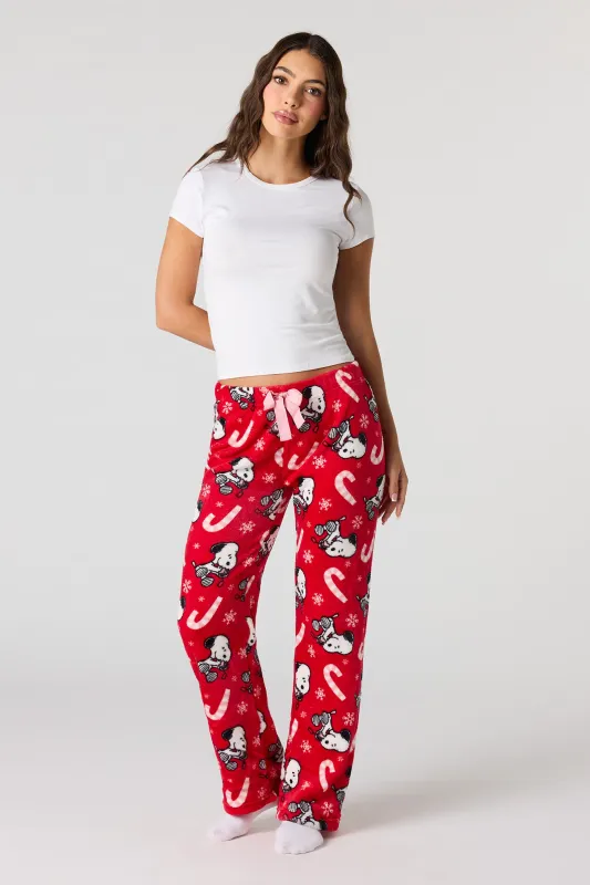 Printed Plush Pajama Pant sold by Urban Planet