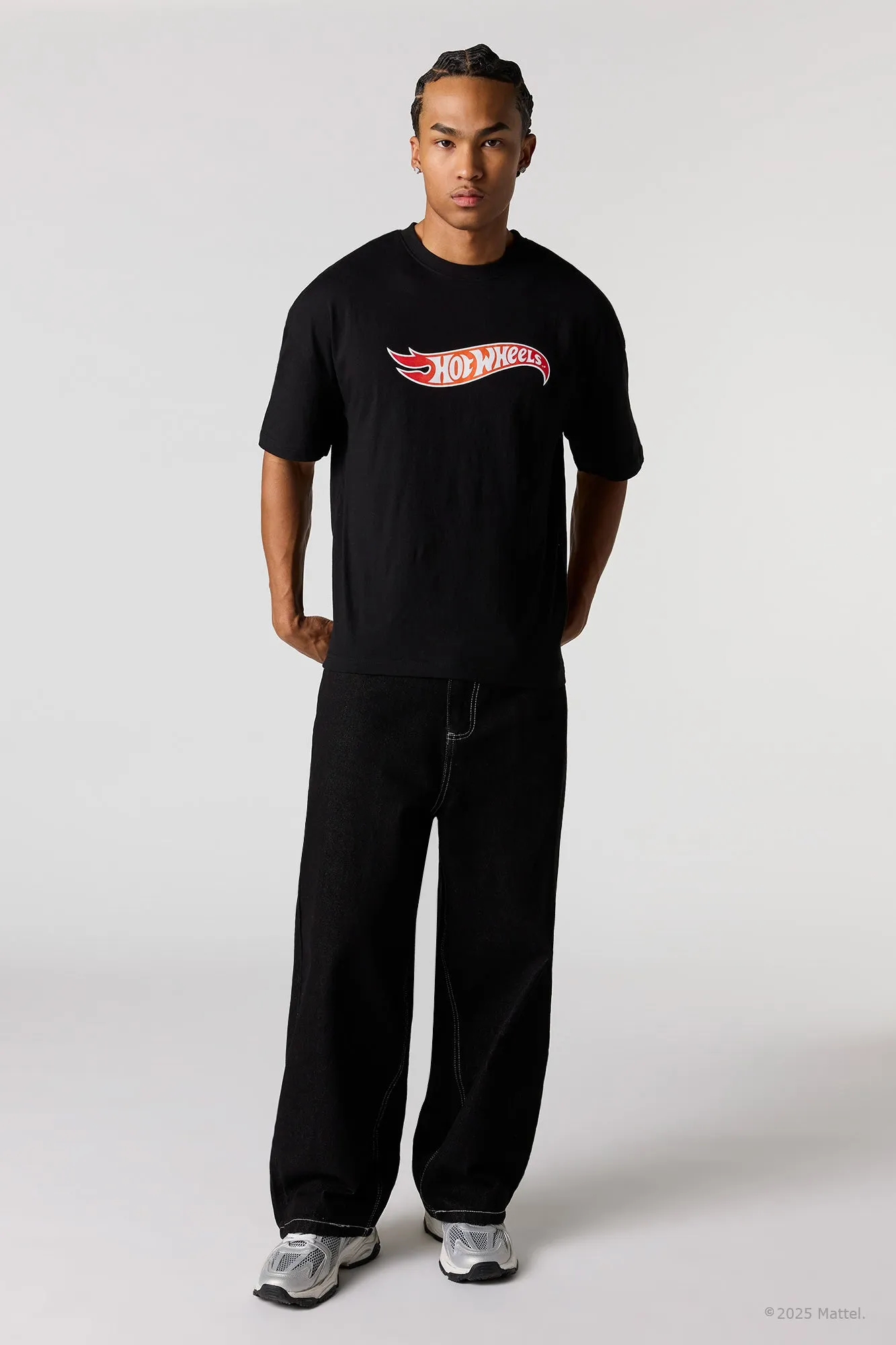 Hot Wheels™ Graphic Relaxed T-Shirt sold by Urban Planet product image thumbnail 3