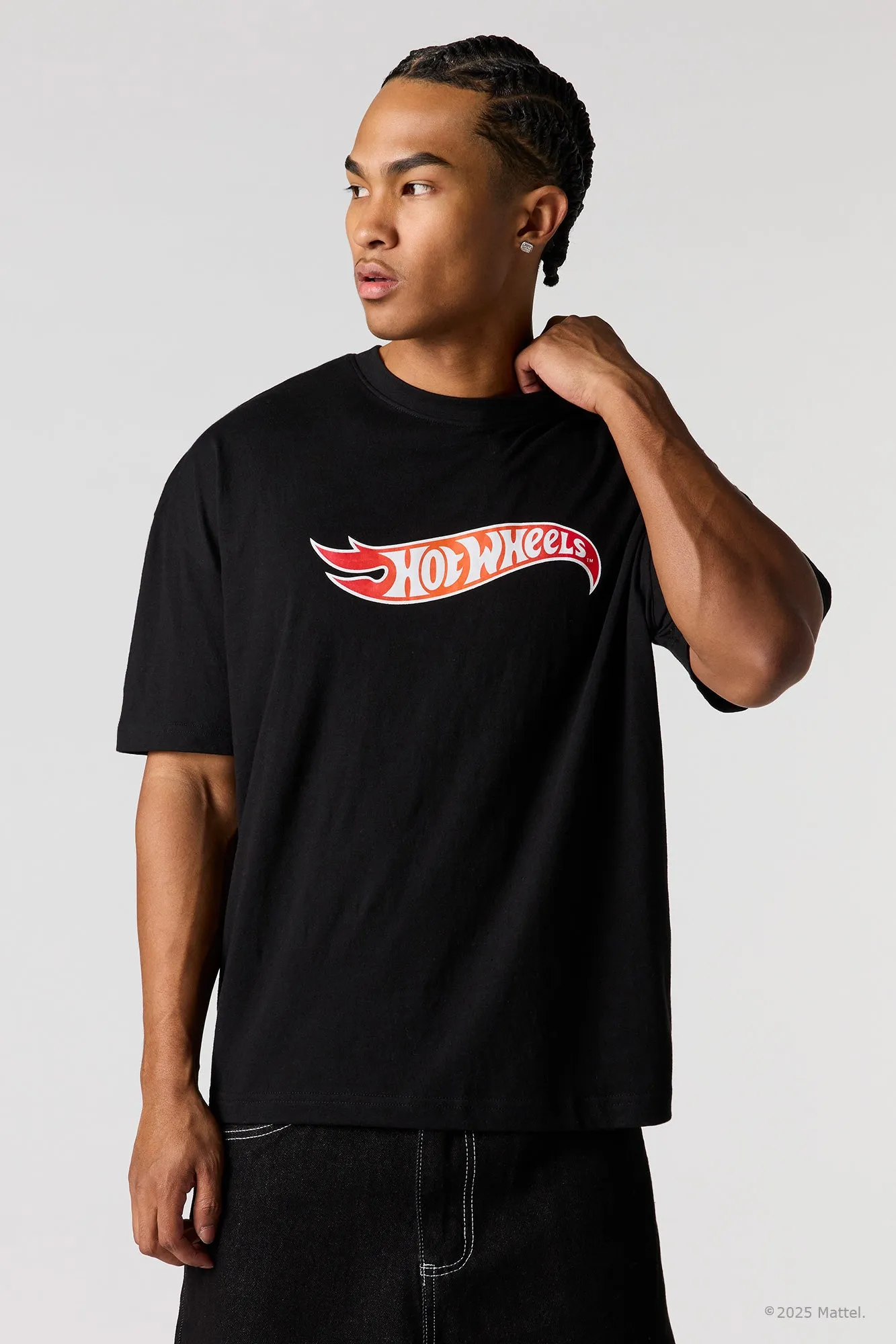 Hot Wheels™ Graphic Relaxed T-Shirt sold by Urban Planet product image thumbnail 2