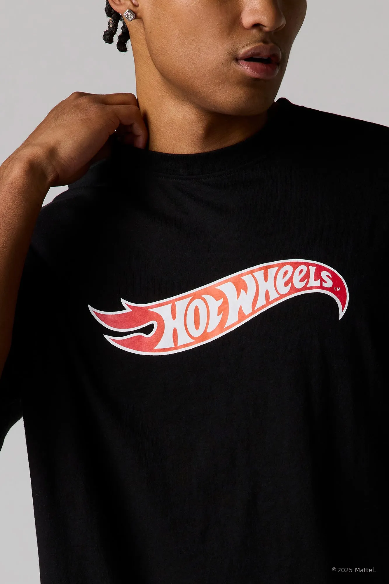 Hot Wheels™ Graphic Relaxed T-Shirt sold by Urban Planet product image thumbnail 4