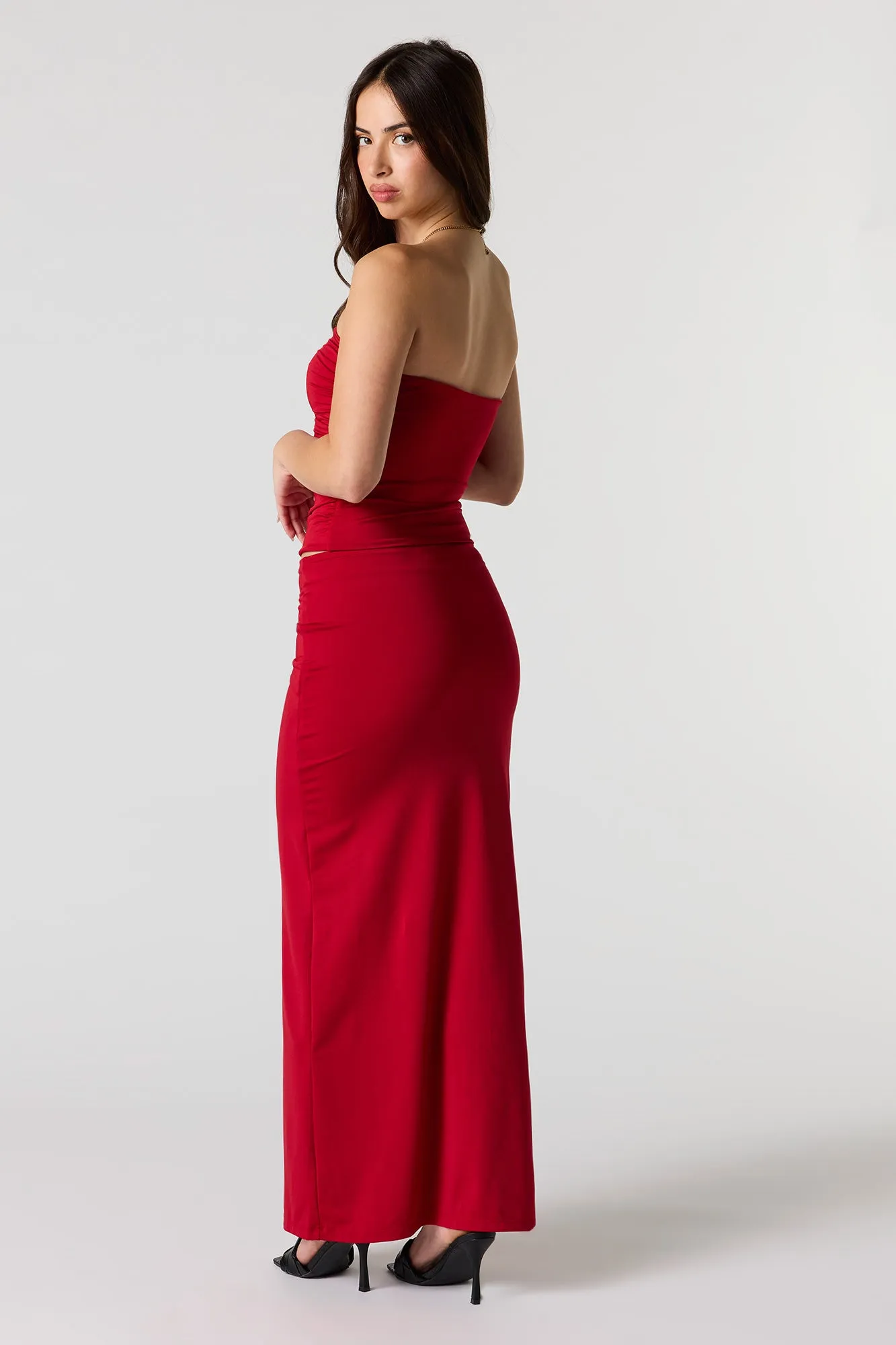 Contour Metal Accent Maxi Skirt sold by Urban Planet product image thumbnail 3