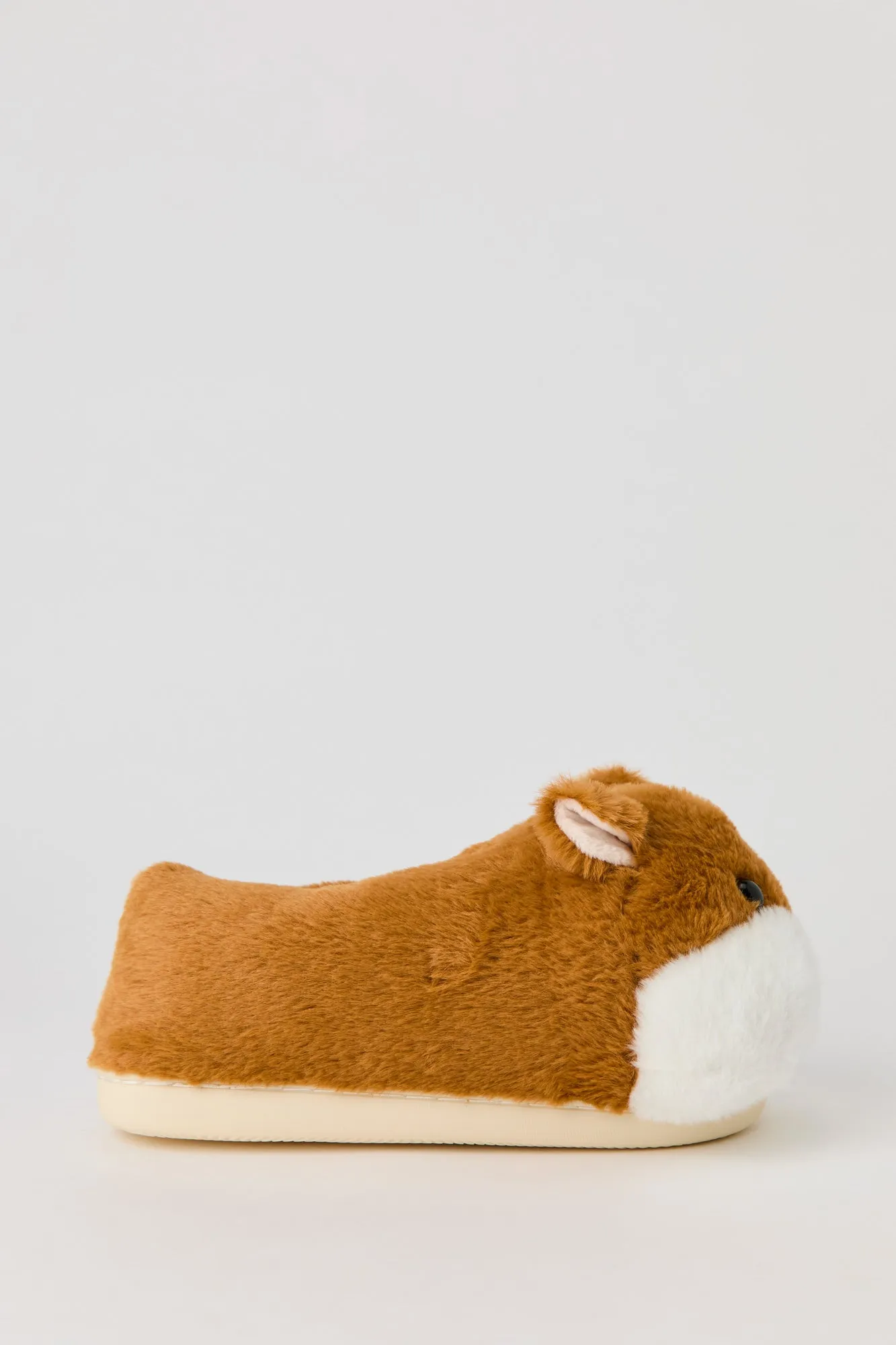3D Hamster Faux Fur Slippers sold by Urban Planet product image thumbnail 2