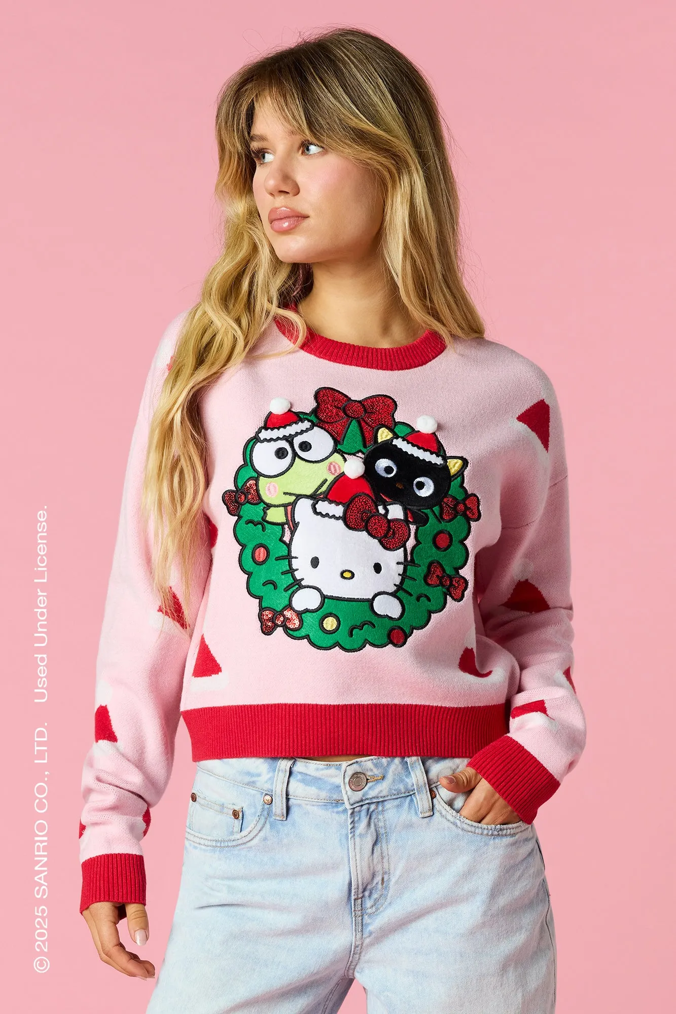 Hello Kitty® and Friends Christmas Sweater sold by Urban Planet
