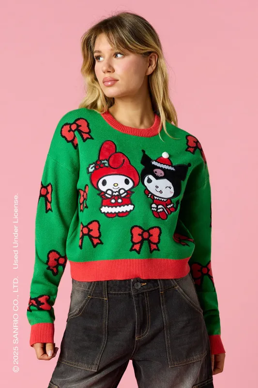 My Melody™ & Kuromi™ Christmas Sweater sold by Urban Planet