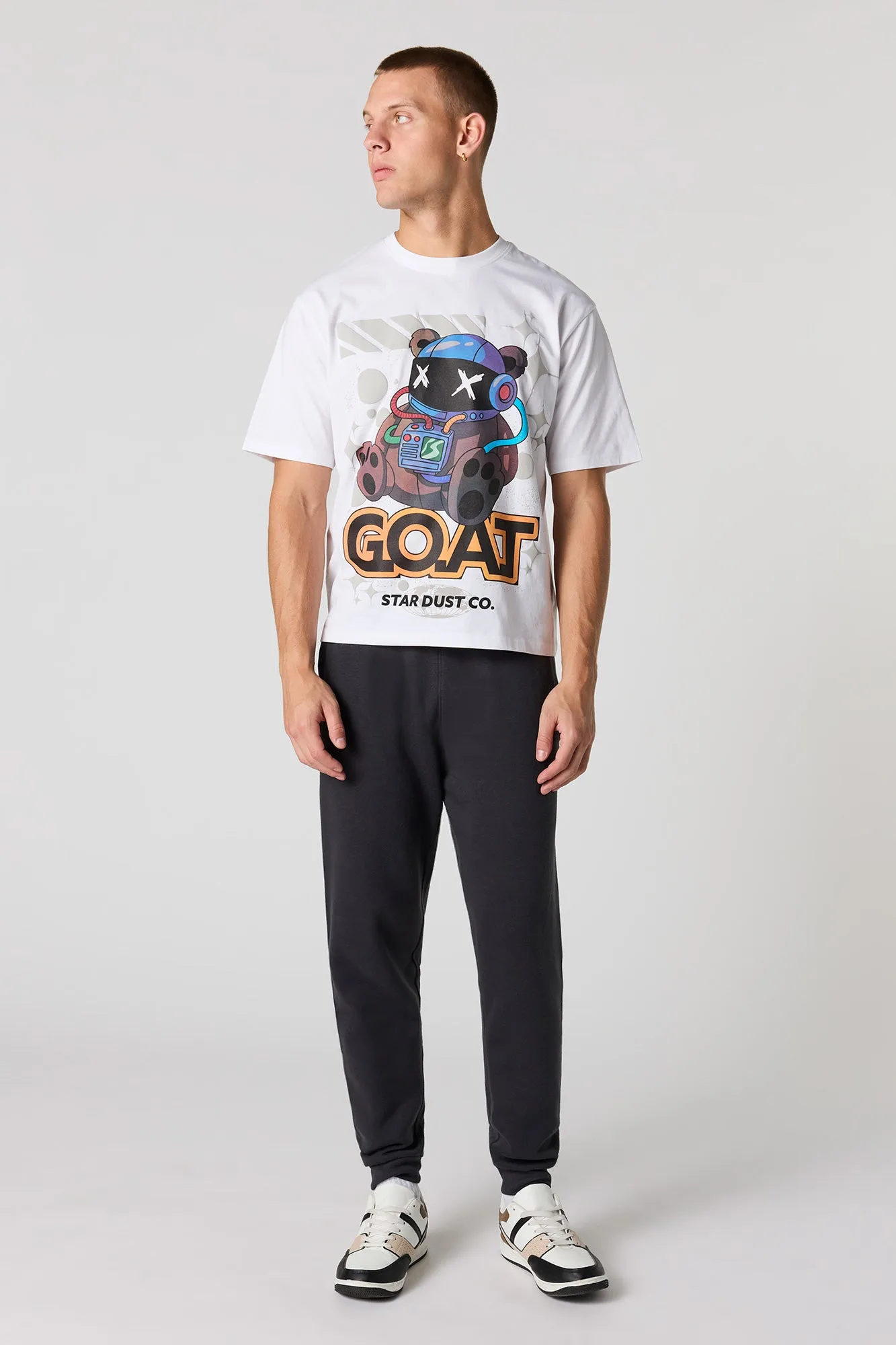 GOAT Bear Graphic T-Shirt sold by Urban Planet product image thumbnail 3
