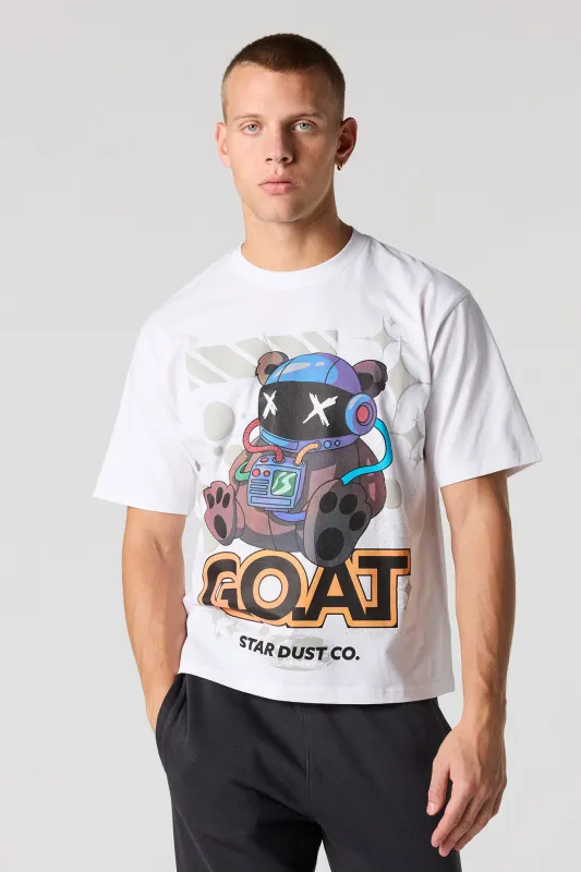 GOAT Bear Graphic T-Shirt sold by Urban Planet
