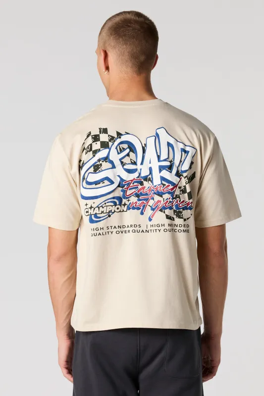 GOAT Puff Print T-Shirt sold by Urban Planet