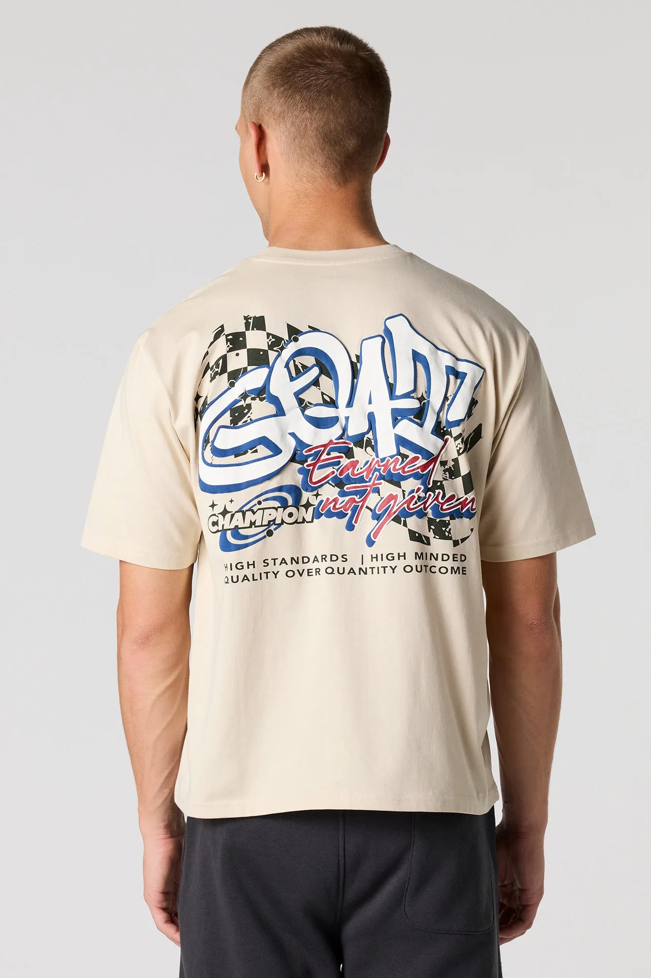 GOAT Puff Print T-Shirt sold by Urban Planet