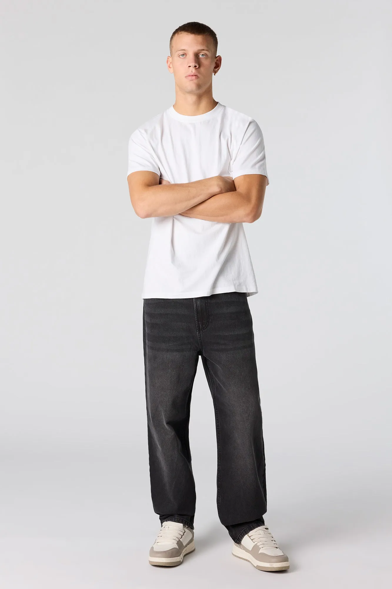 Baggy Black Jean sold by Urban Planet product image thumbnail 2