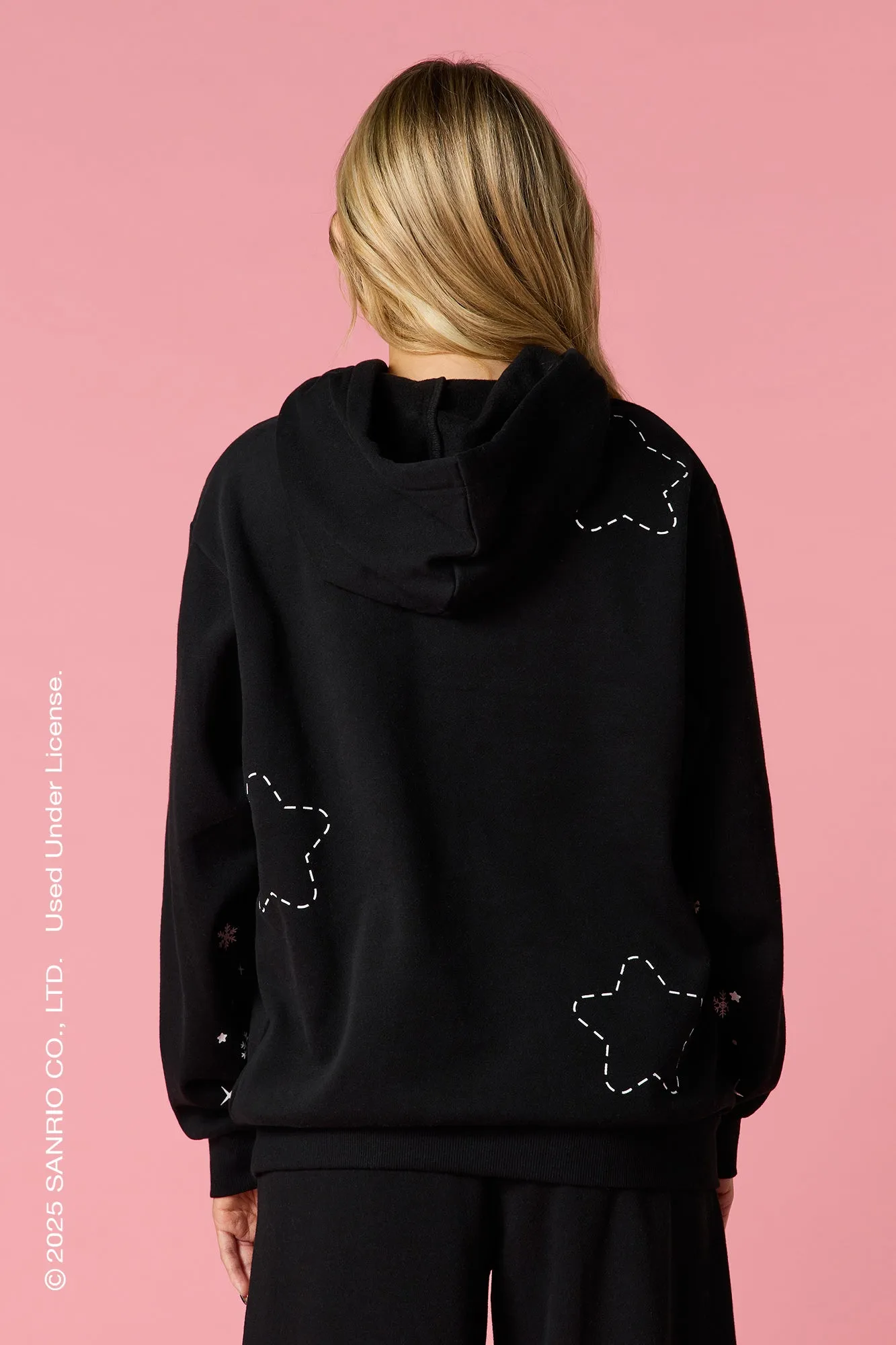 Hello Kitty® and Friends Embroidered Fleece Hoodie sold by Urban Planet product image thumbnail 2