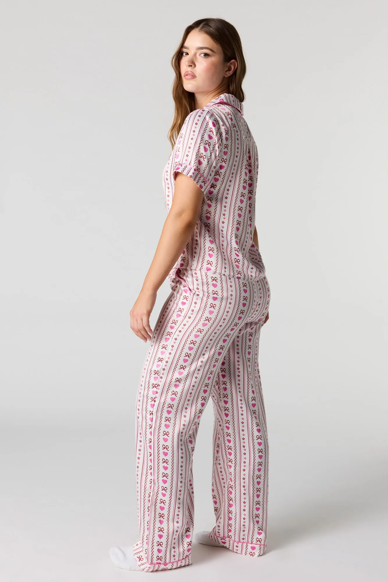 Satin Pajama Pant sold by Urban Planet product image thumbnail 3