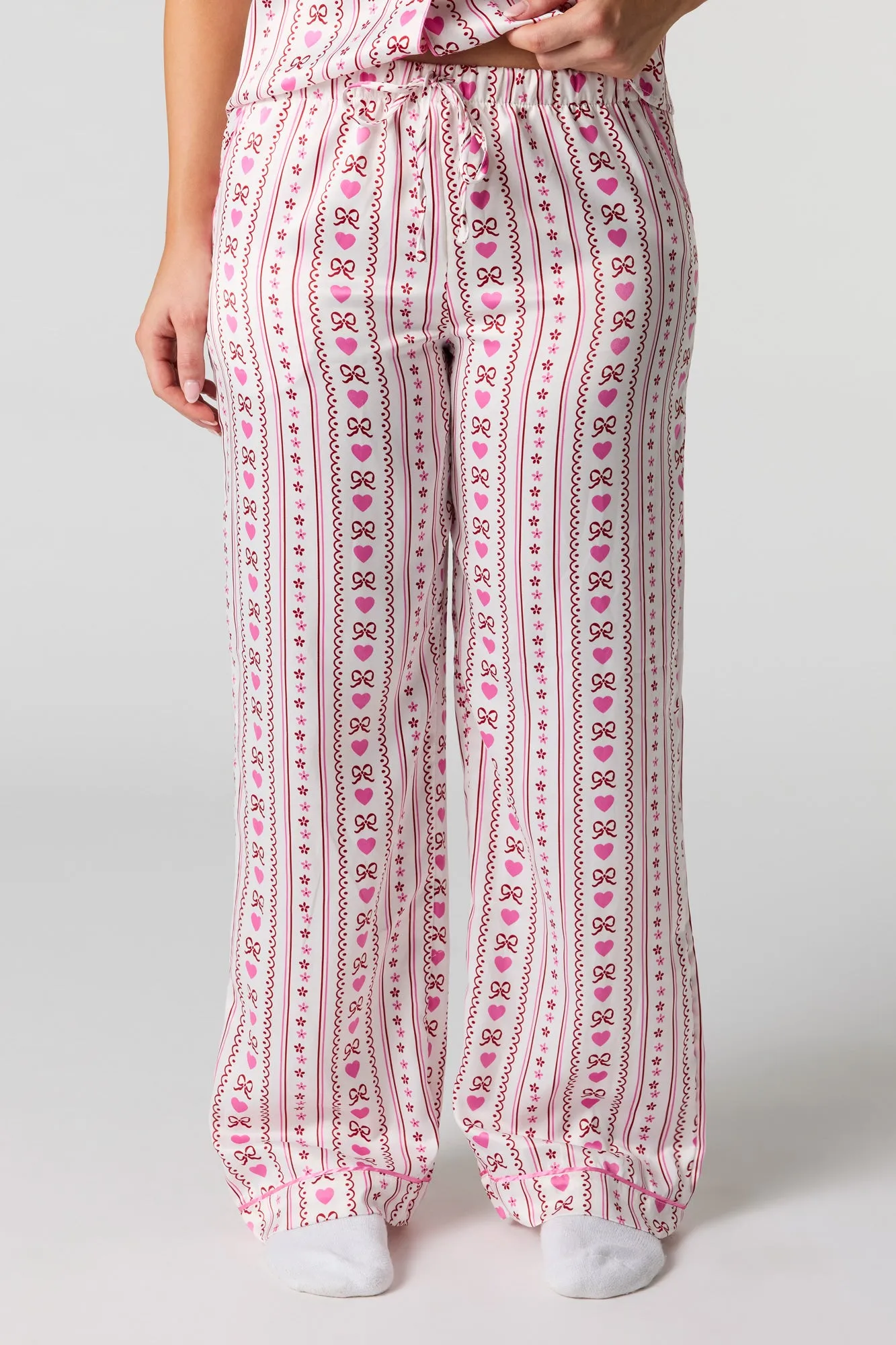 Satin Pajama Pant sold by Urban Planet product image thumbnail 2