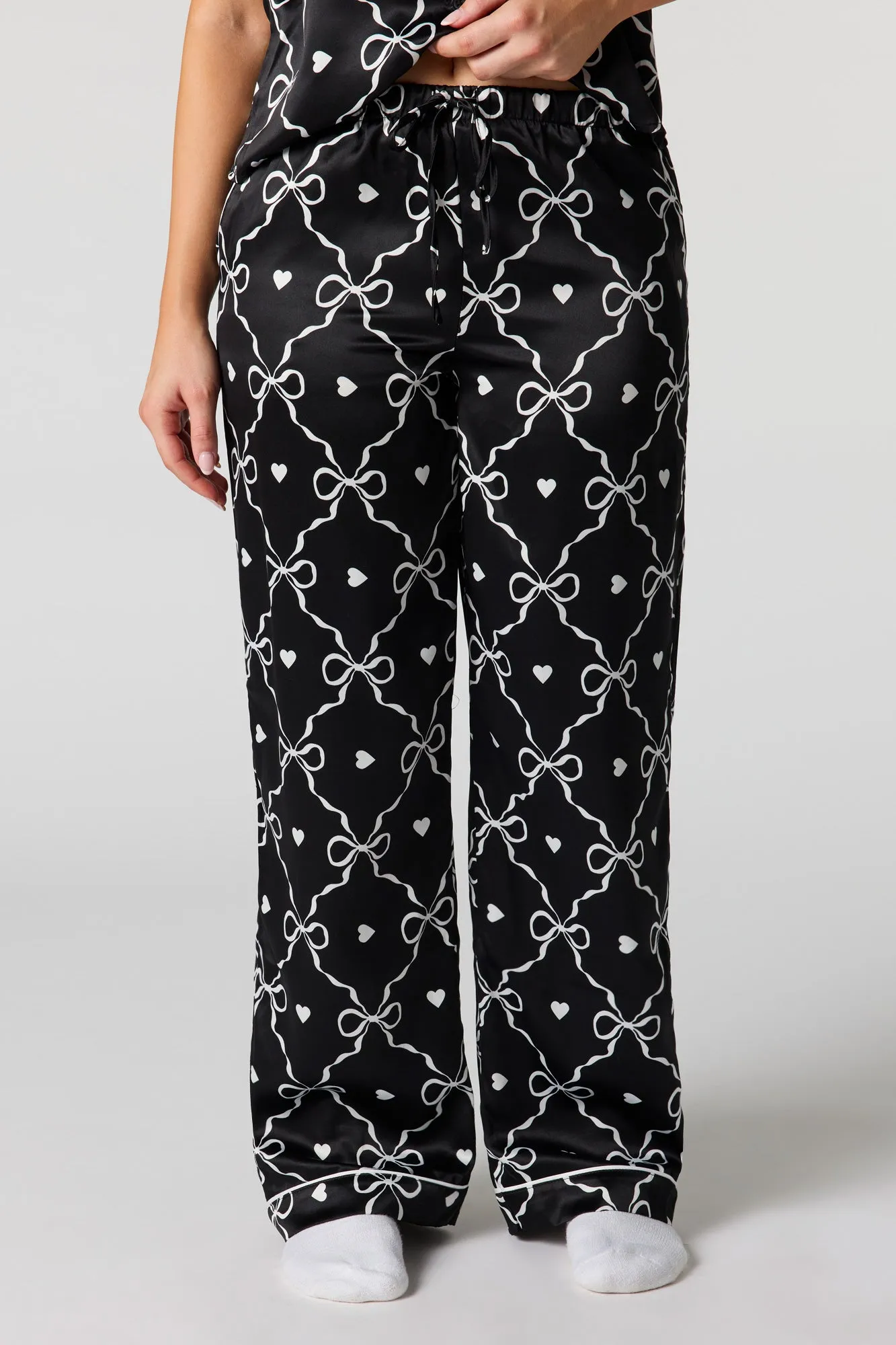 Satin Pajama Pant sold by Urban Planet product image thumbnail 5