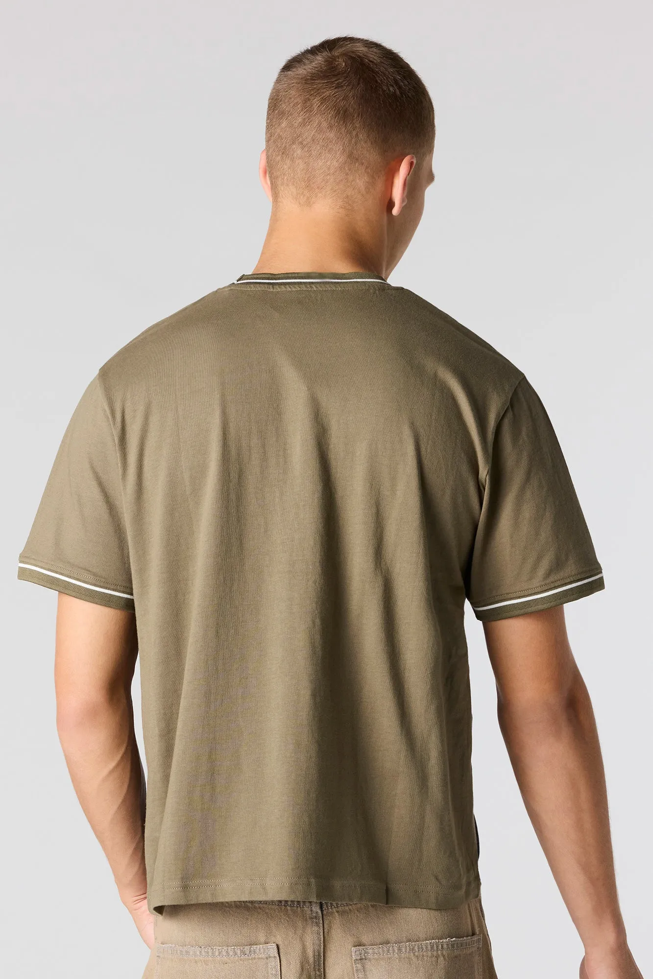 Solid T-Shirt sold by Urban Planet product image thumbnail 2