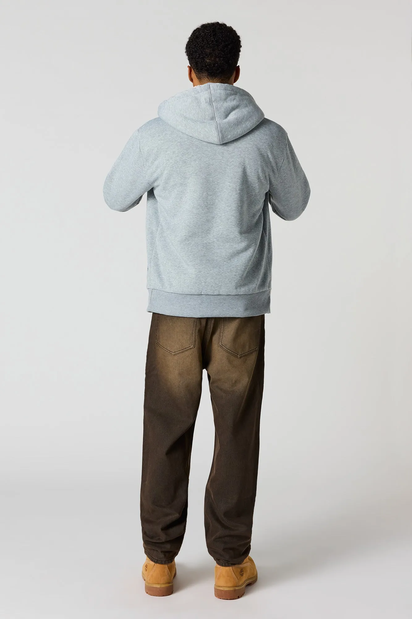 Baggy Washed Brown Jean sold by Urban Planet product image thumbnail 3