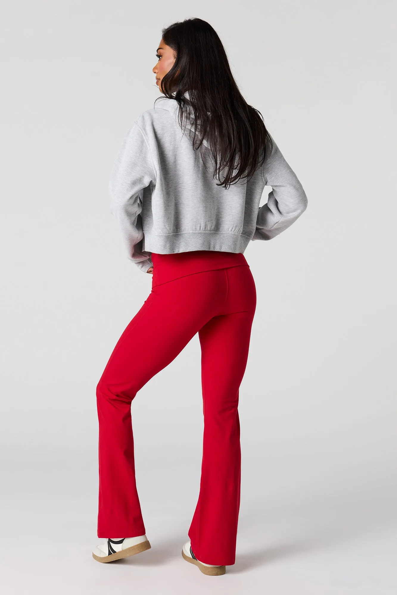 Active Foldover Flare Pant sold by Urban Planet product image thumbnail 3