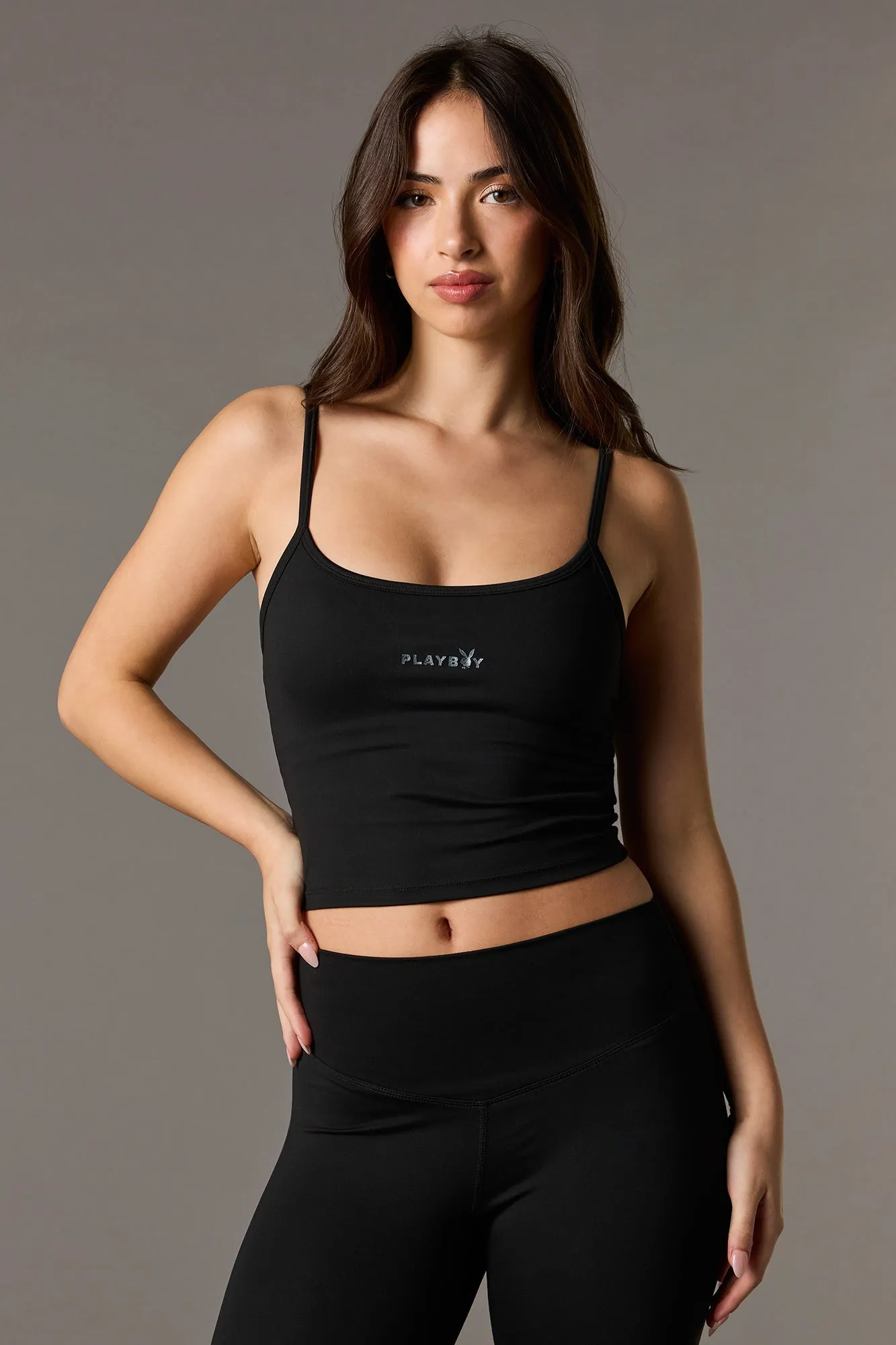 Active Playboy HD Print Cropped Tank sold by Urban Planet product image thumbnail 5